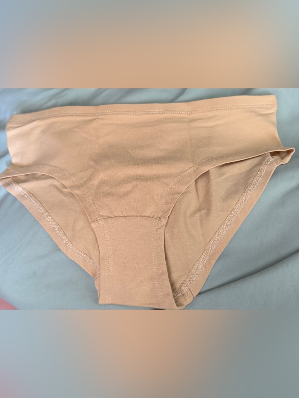 Sexy Basics Seamless Nude Cotton Briefs